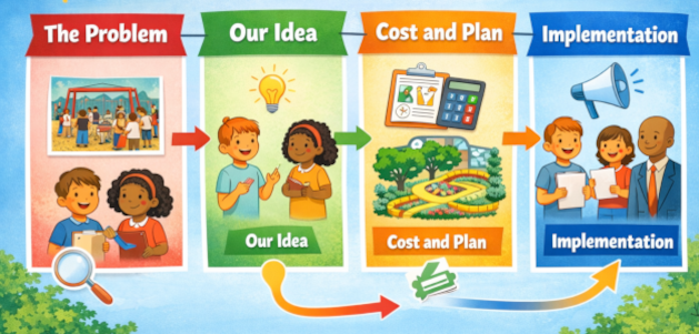 image showing the process of this lesson